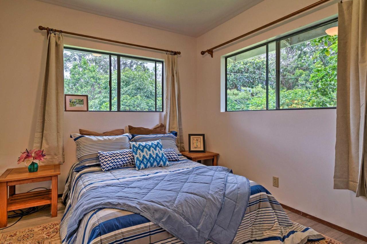 Peaceful Abode With Deck, 13 Mi To Black Sand Beach! Naalehu ภายนอก รูปภาพ