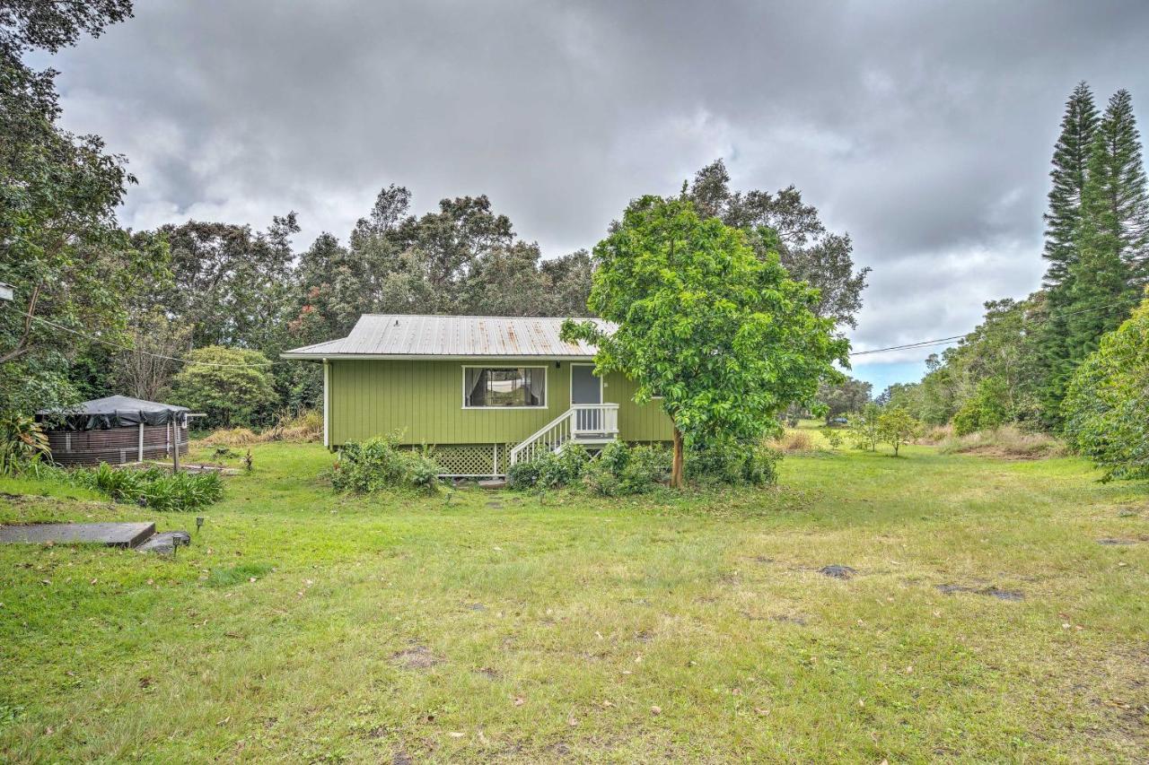 Peaceful Abode With Deck, 13 Mi To Black Sand Beach! Naalehu ภายนอก รูปภาพ
