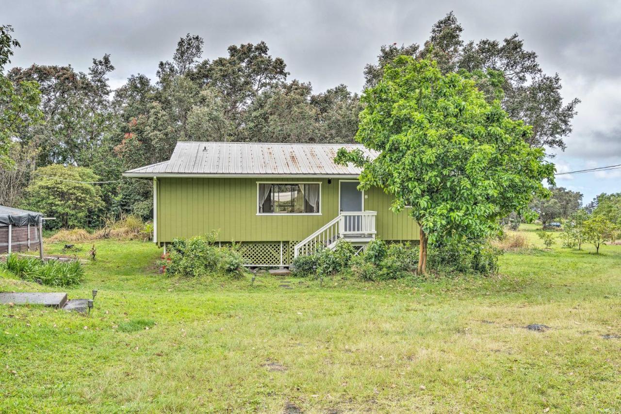 Peaceful Abode With Deck, 13 Mi To Black Sand Beach! Naalehu ภายนอก รูปภาพ