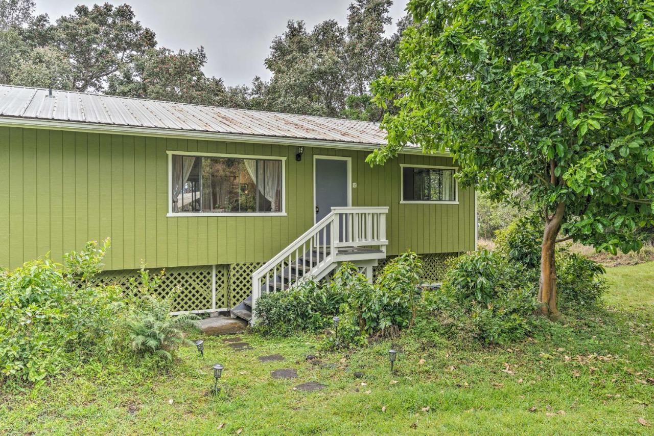 Peaceful Abode With Deck, 13 Mi To Black Sand Beach! Naalehu ภายนอก รูปภาพ
