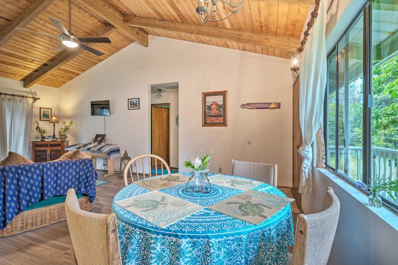 Peaceful Abode With Deck, 13 Mi To Black Sand Beach! Naalehu ภายนอก รูปภาพ